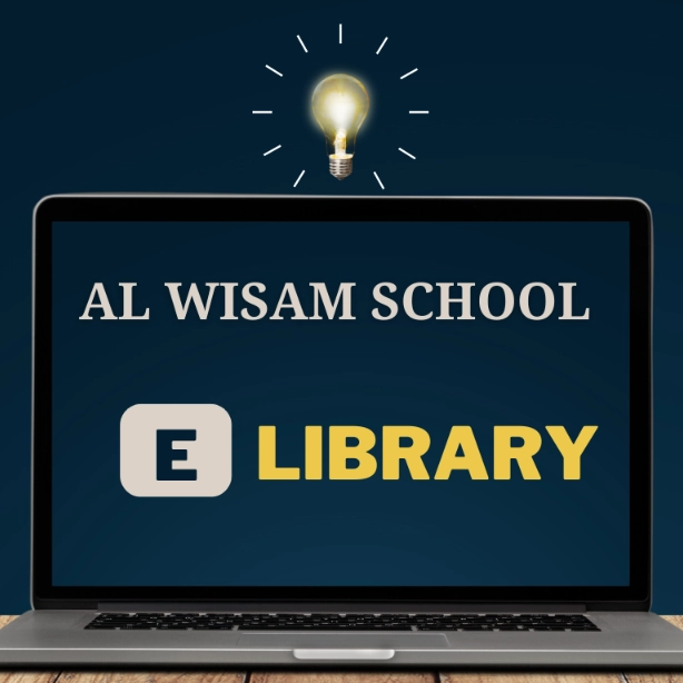 Al Wisam School E-Library Logo